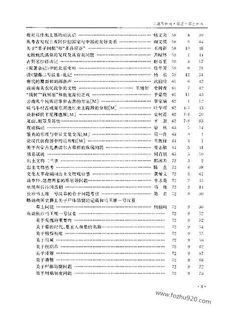 《文物》1950_2010总目录_文物杂志