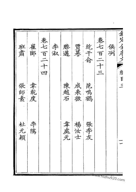 《钦定全唐文》1_5_总目三_钦定全唐文