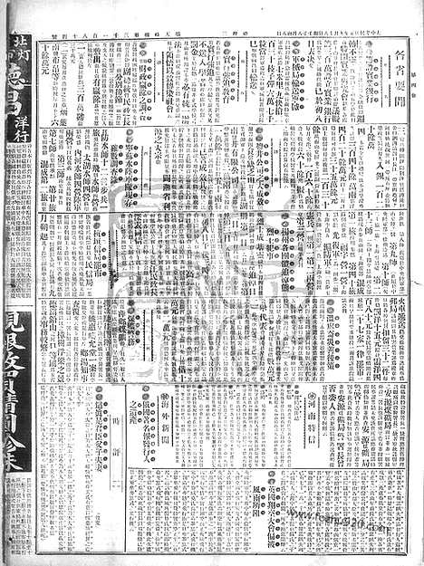 《顺天时报》宣统民国日报_1912年0918_民国报纸