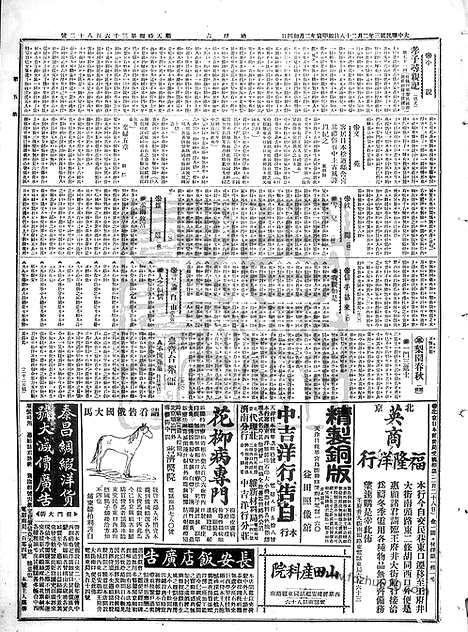 《顺天时报》宣统民国日报_1914年0228_民国报纸