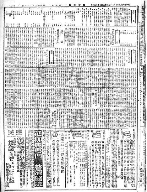 《顺天时报》宣统民国日报_1916年1029_民国报纸