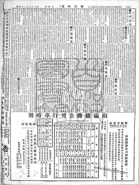 《顺天时报》宣统民国日报_1919年0529_民国报纸