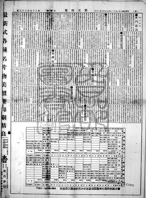 《顺天时报》宣统民国日报_1919年0612_民国报纸