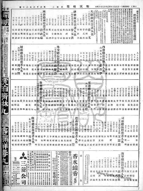 《顺天时报》宣统民国日报_1922年0905_民国报纸