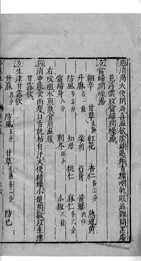 《杏苑生春》中医古籍孤本影印_1985_杏苑生春_二十一_中医海外古籍