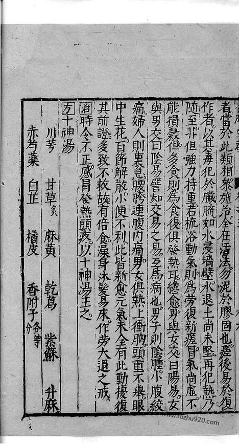 《杏苑生春》中医古籍孤本影印_1985_杏苑生春_十三_中医海外古籍