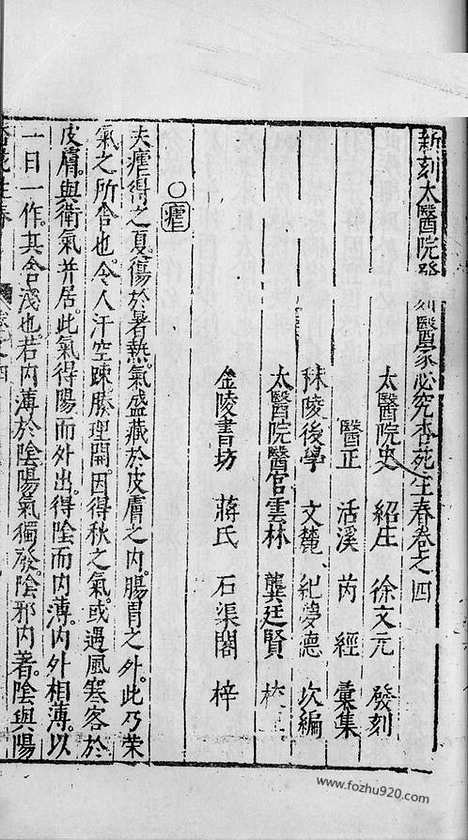 《杏苑生春》南京中医学院翻印本_杏苑生春_卷四_中医海外古籍