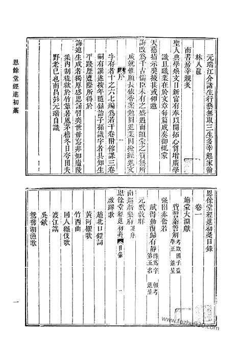 《清代诗文集汇编》恩余堂经进初稿_恩余堂经进续稿_恩余堂经进三稿_恩余堂策问存课_知圣道斋读书跋尾_恩余堂辑稿_清代诗文集汇编