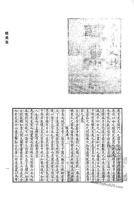 《清代诗文集汇编》睫巢集_睫巢后集_玉华集_巢林集_力本文集_半野居士集_半野居士焚余集_清代诗文集汇编