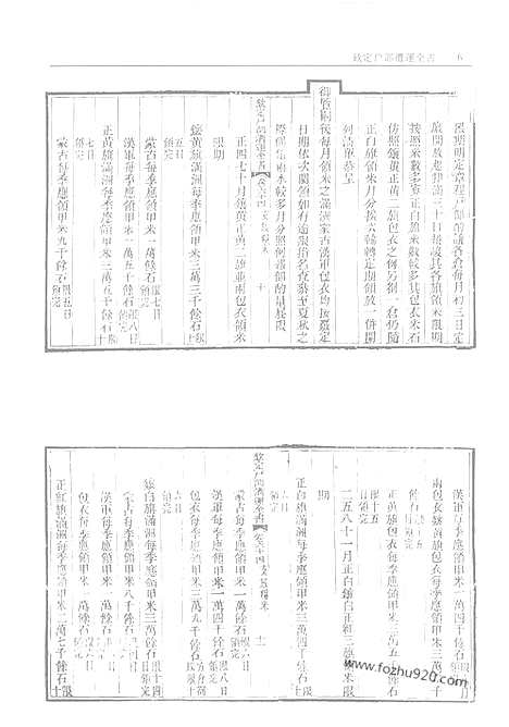 《钦定户部漕运全书》第3册_故宫珍本丛刊