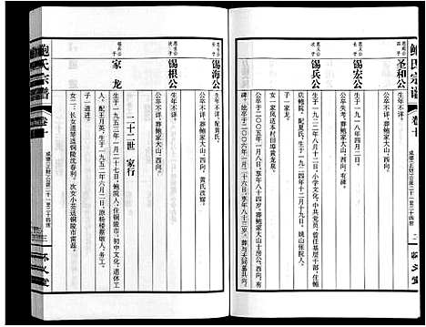 [鲍]鲍氏宗谱_22卷 (安徽) 鲍氏家谱_十.pdf