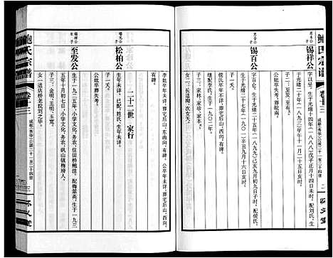 [鲍]鲍氏宗谱_22卷 (安徽) 鲍氏家谱_十三.pdf