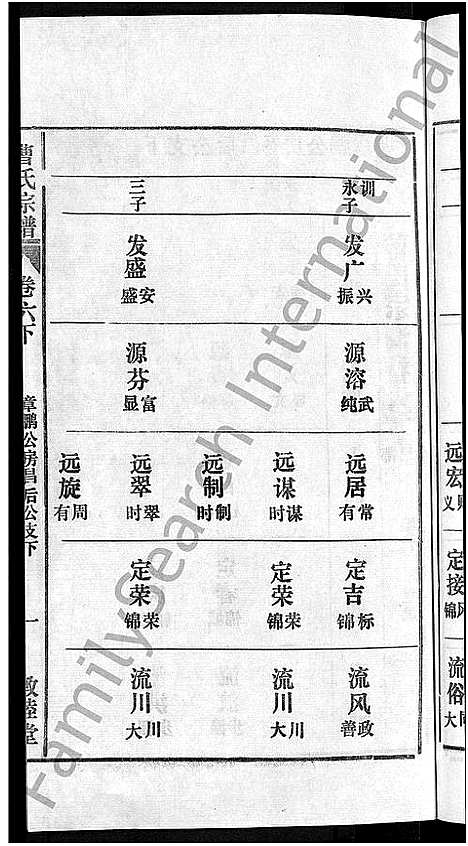 [曹]曹氏宗谱_12卷首1卷 (安徽) 曹氏家谱_九.pdf