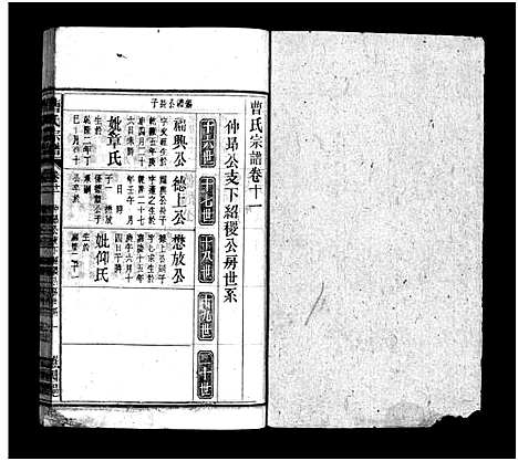 [曹]曹氏宗谱_27卷首6卷 (安徽) 曹氏家谱_十七.pdf