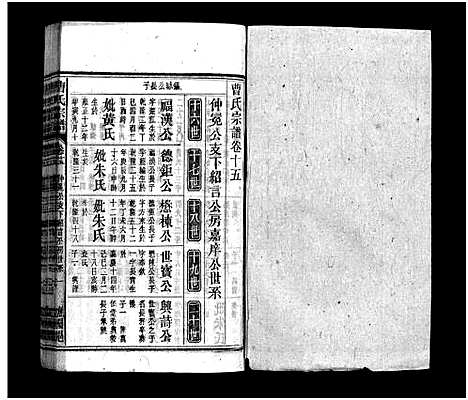 [曹]曹氏宗谱_27卷首6卷 (安徽) 曹氏家谱_二十一.pdf