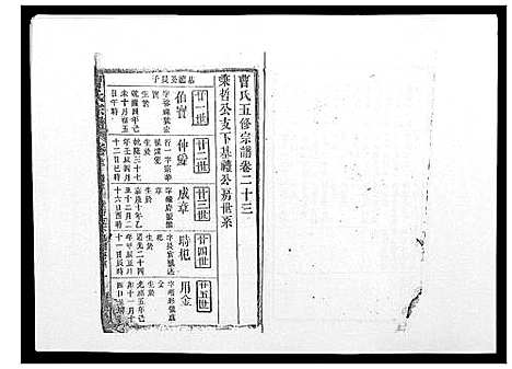 [曹]曹氏宗谱_26卷首2卷 (安徽) 曹氏家谱_二十四.pdf