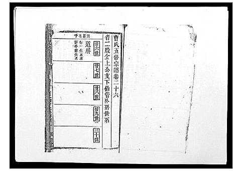 [曹]曹氏宗谱_26卷首2卷 (安徽) 曹氏家谱_二十六.pdf