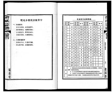 [曹]曹氏宗谱_7卷首1卷末1卷 (安徽) 曹氏家谱_一.pdf