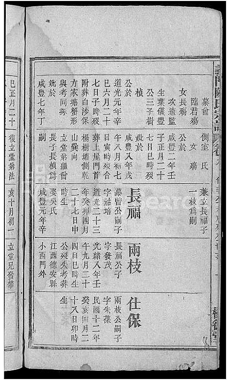 [陈]义门陈氏宗谱_18卷首2卷-陈氏宗谱_义门陈氏宗谱 (安徽) 义门陈氏家谱_十一.pdf