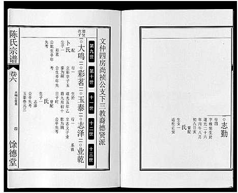 [陈]陈氏宗谱_14卷 (安徽) 陈氏家谱_五.pdf