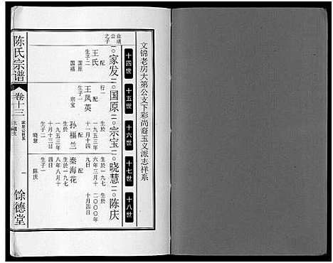 [陈]陈氏宗谱_14卷 (安徽) 陈氏家谱_十一.pdf