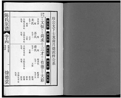 [陈]陈氏宗谱_14卷 (安徽) 陈氏家谱_十二.pdf