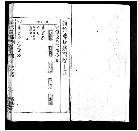 [陈]陈氏宗谱_32卷首1卷_末2卷 (安徽) 陈氏家谱_十二.pdf