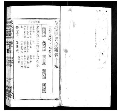 [陈]陈氏宗谱_32卷首1卷_末2卷 (安徽) 陈氏家谱_十五.pdf