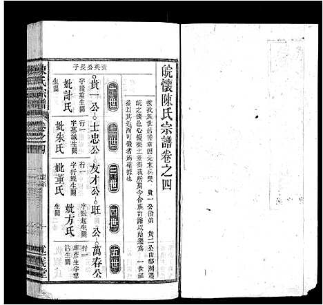 [陈]陈氏宗谱_32卷首1卷_末2卷 (安徽) 陈氏家谱_四.pdf