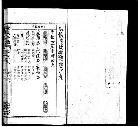 [陈]陈氏宗谱_32卷首1卷_末2卷 (安徽) 陈氏家谱_八.pdf