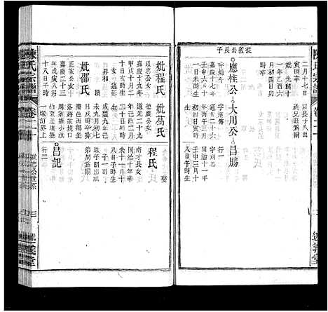 [陈]陈氏宗谱_32卷首1卷_末2卷 (安徽) 陈氏家谱_十九.pdf