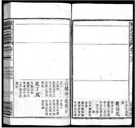 [陈]陈氏宗谱_32卷首1卷_末2卷 (安徽) 陈氏家谱_二十五.pdf