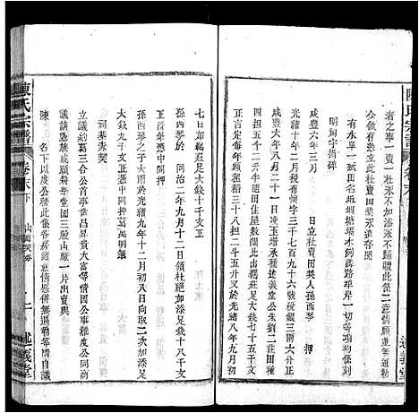 [陈]陈氏宗谱_32卷首1卷_末2卷 (安徽) 陈氏家谱_三十三.pdf