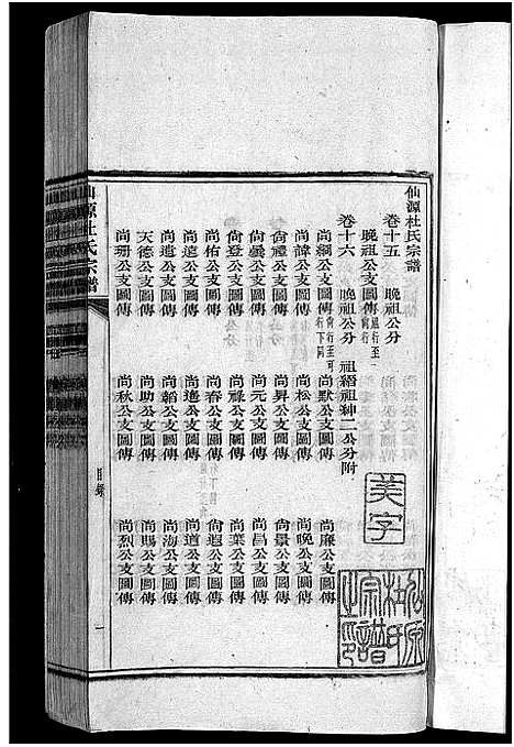 [杜]僊源杜氏宗谱_72卷含首1卷_实录4卷 (安徽) 僊源杜氏家谱_九.pdf