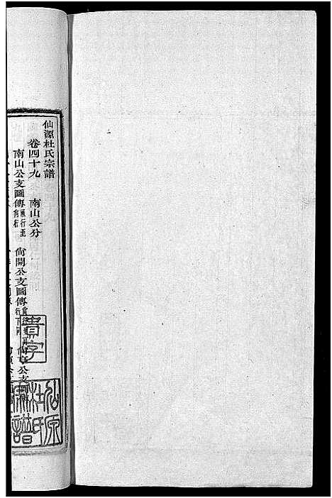 [杜]僊源杜氏宗谱_72卷含首1卷_实录4卷 (安徽) 僊源杜氏家谱_三十一.pdf