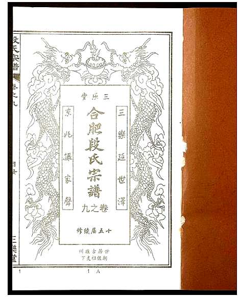 [段]段氏宗谱 (安徽) 段氏家谱_九.pdf