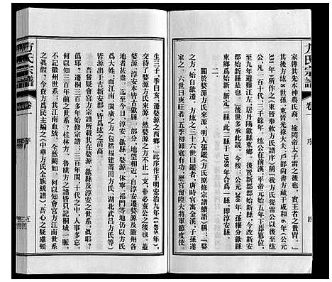 [方]方氏宗谱 (安徽) 方氏家谱_一.pdf