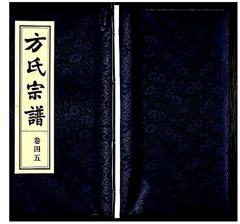 [方]方氏宗谱 (安徽) 方氏家谱_四十五.pdf