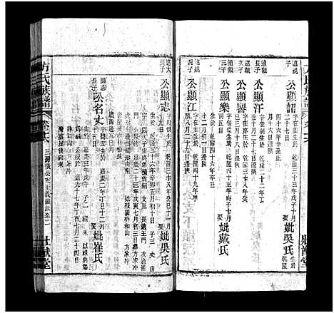 [方]方氏宗谱_36卷首2卷-方氏族谱 (安徽) 方氏家谱_十八.pdf