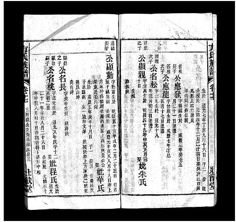 [方]方氏宗谱_36卷首2卷-方氏族谱 (安徽) 方氏家谱_十九.pdf