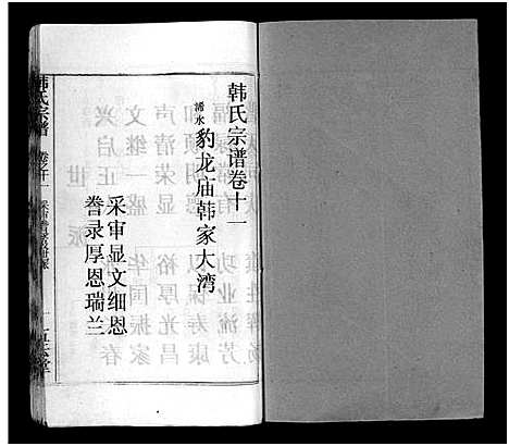 [韩]韩氏宗谱_20卷首8卷-韩氏宗谱 (安徽) 韩氏家谱_十九.pdf