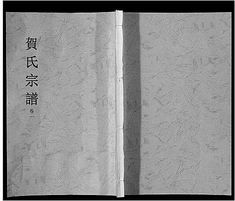 [贺]贺氏宗谱_8卷 (安徽) 贺氏家谱_一.pdf