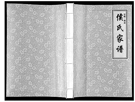 [侯]濉溪候氏家谱_不分卷 (安徽) 濉溪候氏家谱.pdf