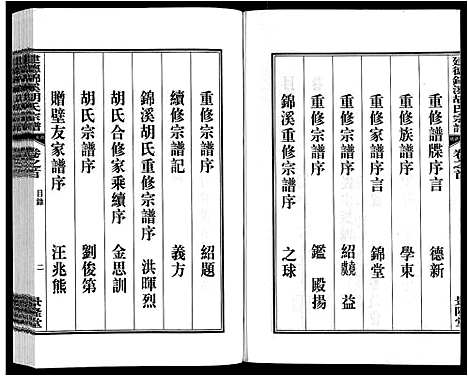 [胡]建德锦溪胡氏宗谱 (安徽) 建德锦溪胡氏家谱_一.pdf