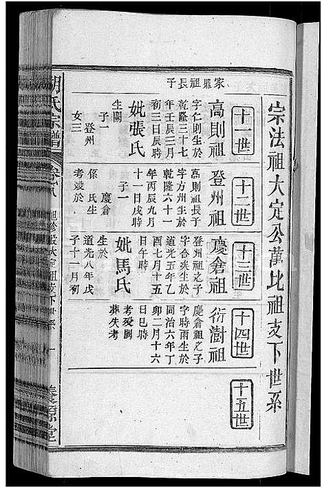 [胡]胡氏宗谱_17卷首2卷 (安徽) 胡氏家谱_八.pdf