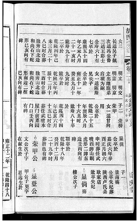 [胡]胡氏宗谱_67卷首1卷 (安徽) 胡氏家谱_二十五.pdf