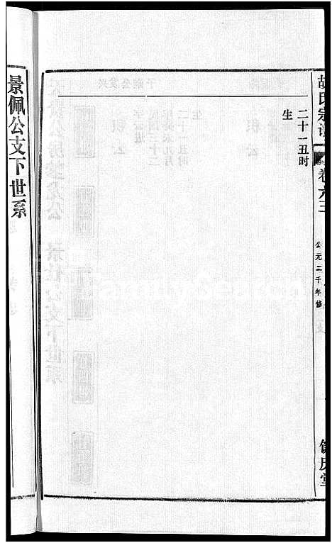 [胡]胡氏宗谱_67卷首1卷 (安徽) 胡氏家谱_A069.pdf