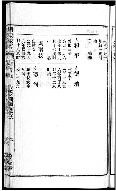 [胡]胡氏宗谱_67卷首1卷 (安徽) 胡氏家谱_A071.pdf