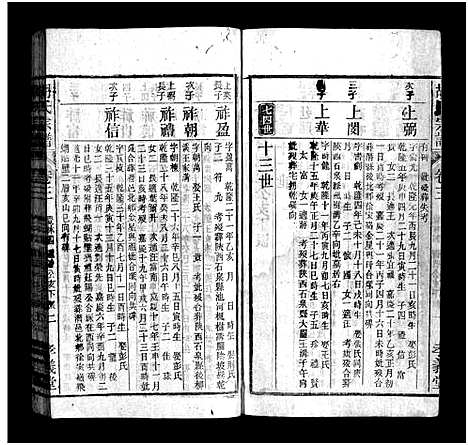 [胡]胡氏宗谱_按支分卷 (安徽) 胡氏家谱_十九.pdf