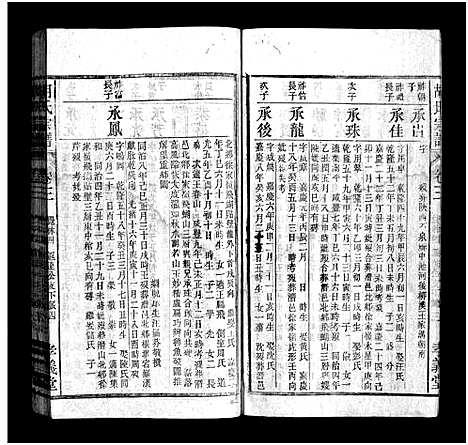 [胡]胡氏宗谱_按支分卷 (安徽) 胡氏家谱_十九.pdf